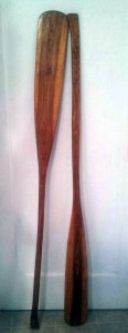 Canoe paddles handmade by Joseph Croteau, circa 1975